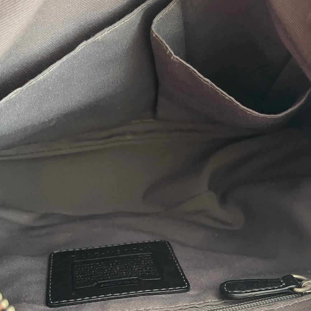 Coach Black and Gray Crossbody Bag - Picture 5 of 5
